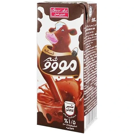 شیر کاکائو شیرین عسل مووو 200 میلی لیتر