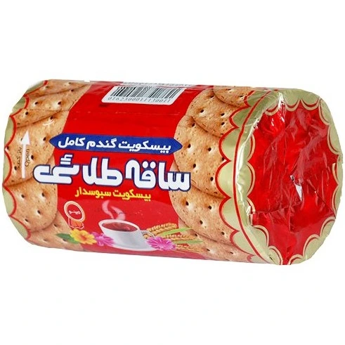 بیسکویت سبوسدار مینو ساقه طلایی وزن ۲۰۰ گرم