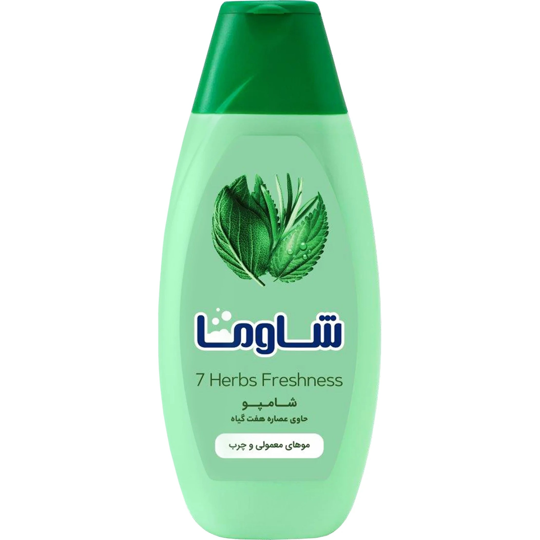 شامپو شاوما هفت گیاه مناسب موهای معمولی تا چرب ۴۰۰ گرم