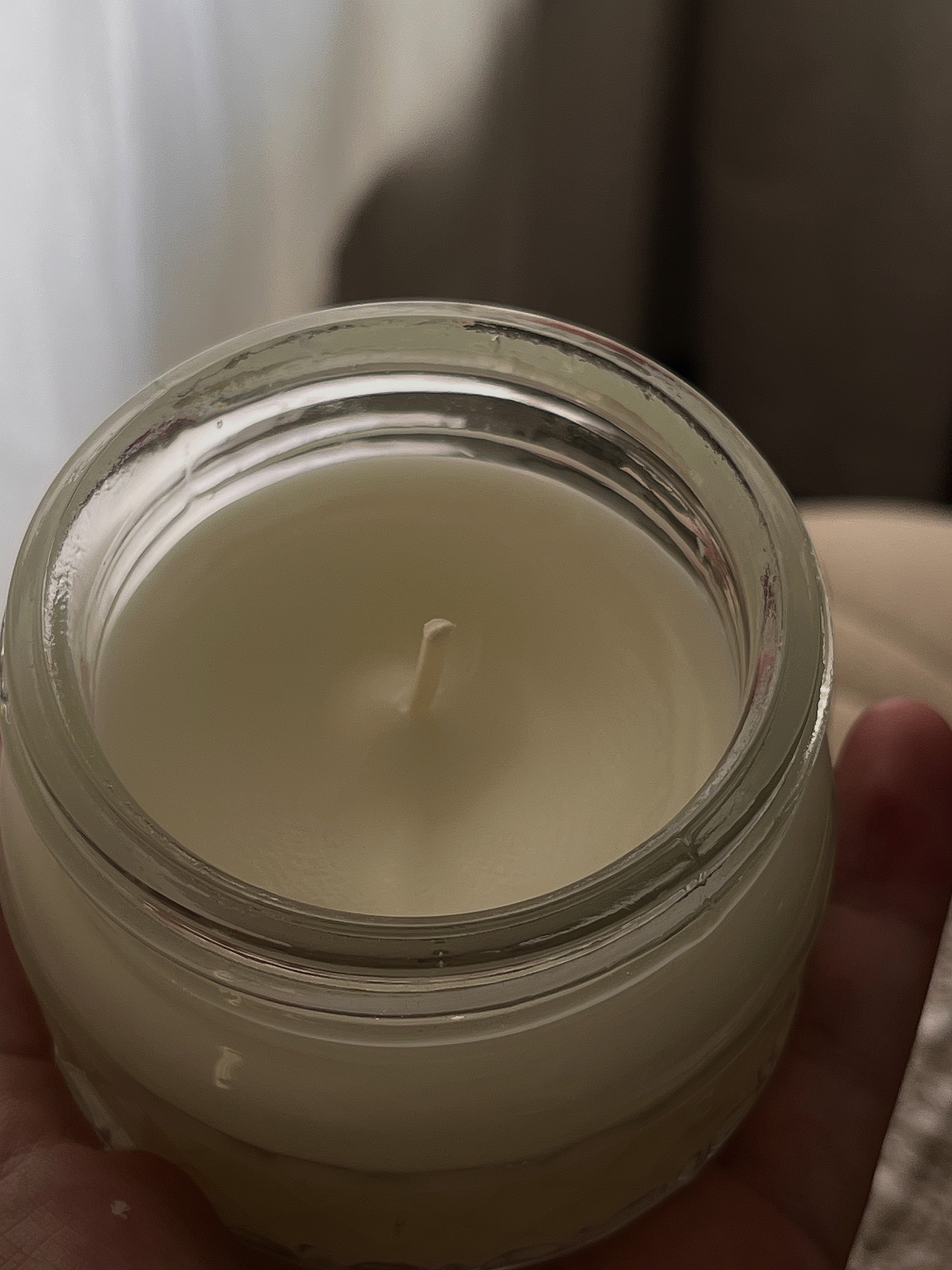 شمع جار شیشه ای درب دار