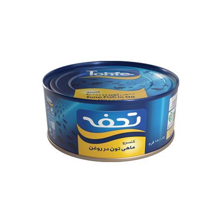 کنسرو ماهی تون در روغن تحفه ۱۸۰ گرم