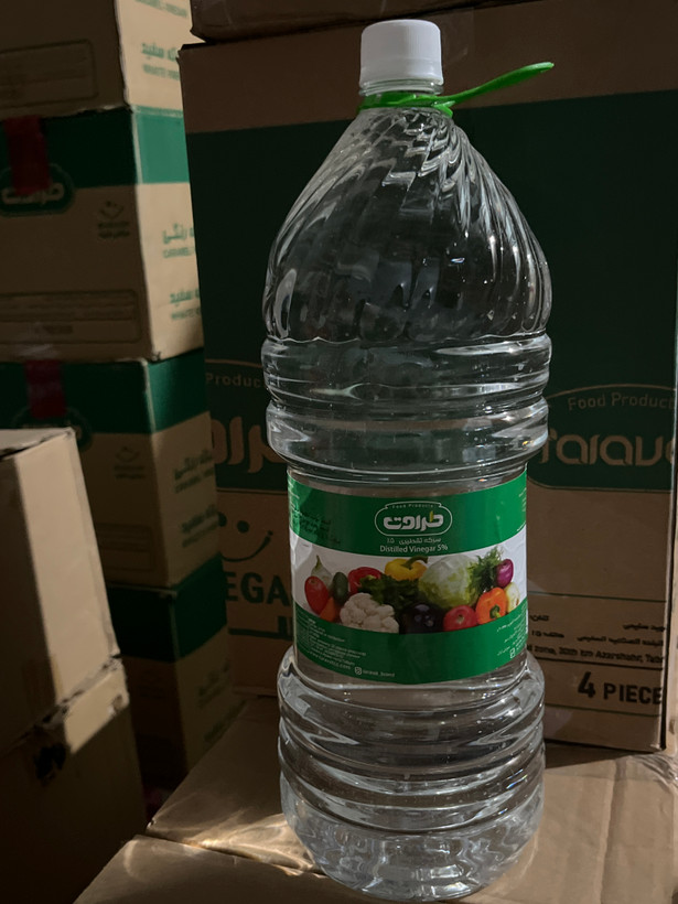 سرکه سفید تقطیری طراوت ۵٪ وزن خالص ۲۷۰۰