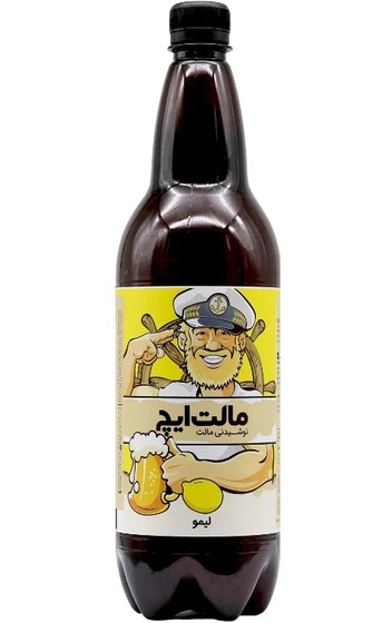 نوشیدنی مالت با طعم لیمو مالت ایچ ۱ لیتری